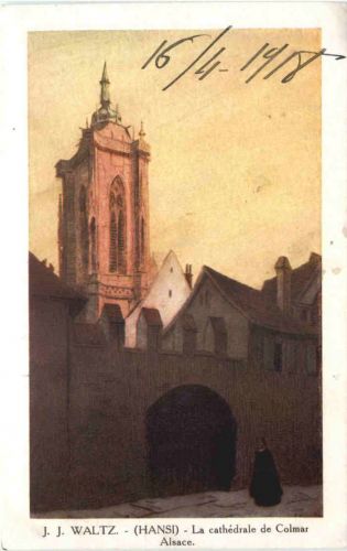 Colmar - Künstler AK Hansi