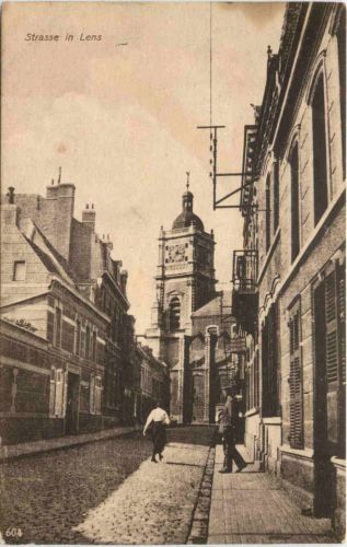 Strasse in Lens
