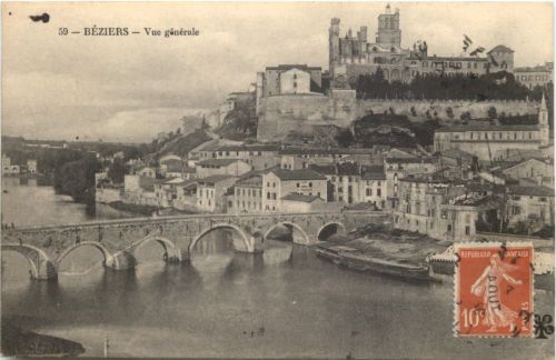 Beziers, Vue generale
