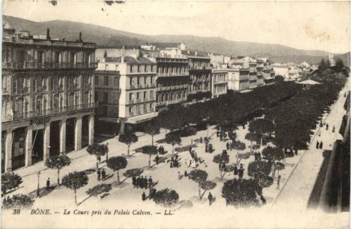 Bone, Le Cours pris du Palais Calvin