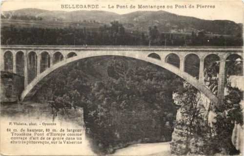 Bellegarde - Le Pont de Montengee ou Pont de Pierres