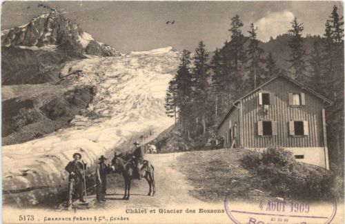 Chamonix, Chalet et Glacier des Bossons