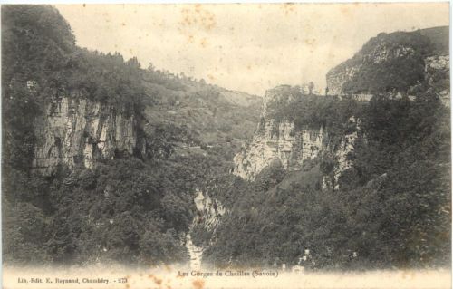 Les Gorges de Chailles Savoie