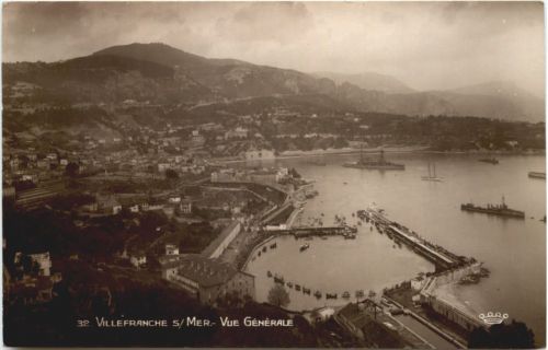 Villefranche sur Mer, Vue Generale