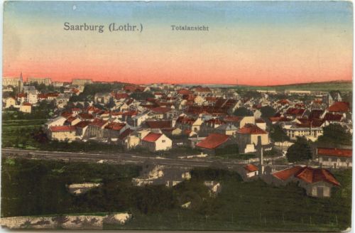 Saarburg, Totalansicht