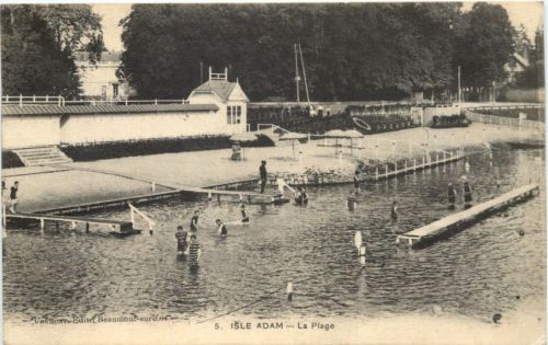Isle Adam - La Plage