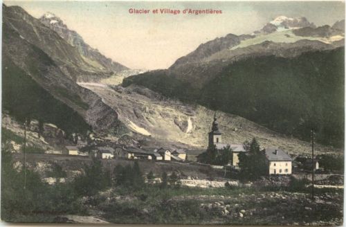 Glacier et Villages dÀrgentieres