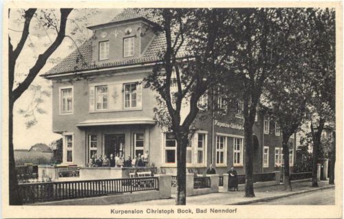Bad Nenndorf - Kurpension Christoph Bock
