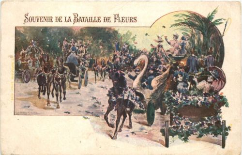 Cannes - Souvenir de la Bataille de Fleurs