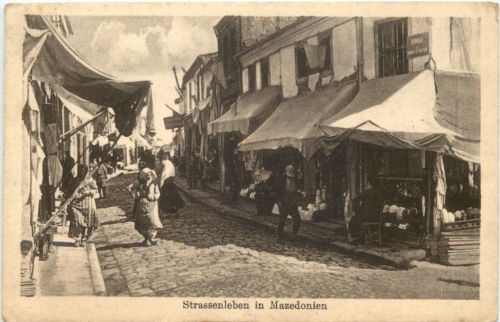 Strassenleben in Mazedonien