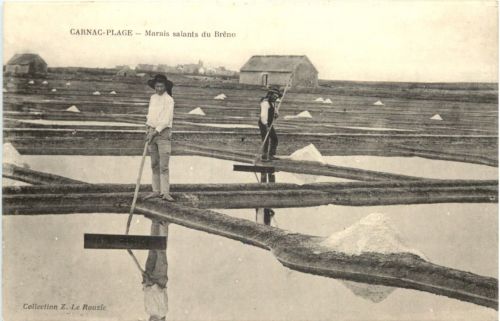 Carnac Plage - Marais salants du Breno