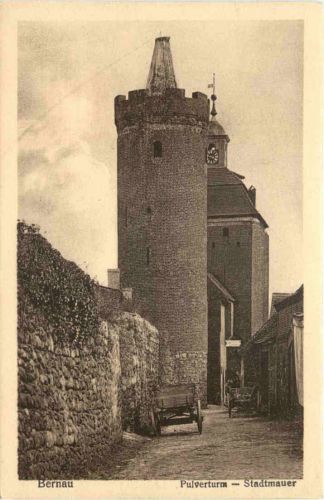 Bernau - Pulverturm - Stadtmauer