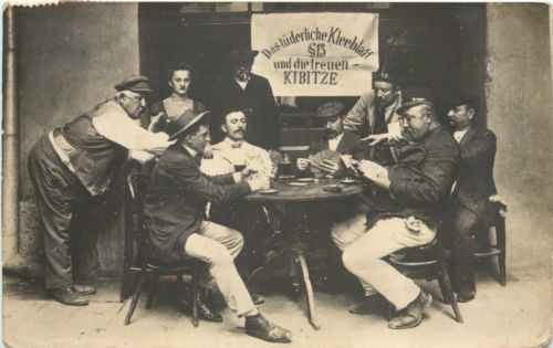 Graz - Das lüderliche Kleeblatt und die treuen Kibitze - Kartenspiel