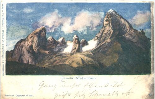 Familie Watzmann - Berge mit Gesichtern