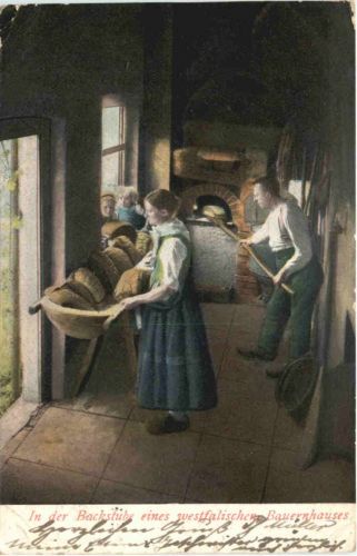 Backstube in westfälischen Bauernhaus