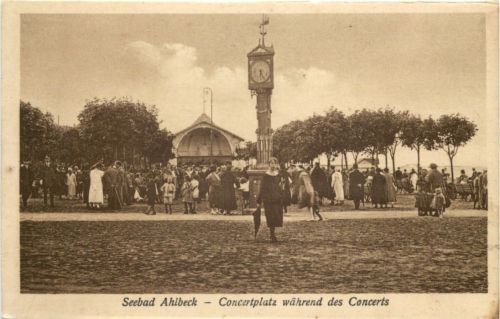 Seebad Ahlbeck - Concertplatz währen des Concerts