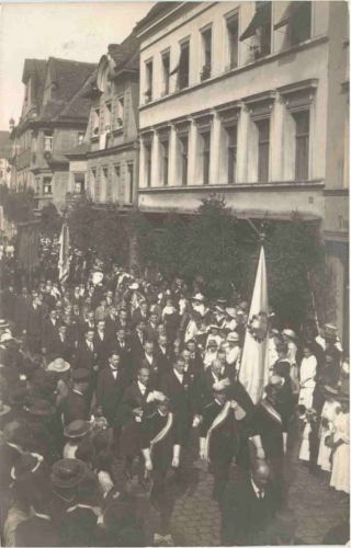Amberg - Oberpfalz 1917 - Frohnleichnam