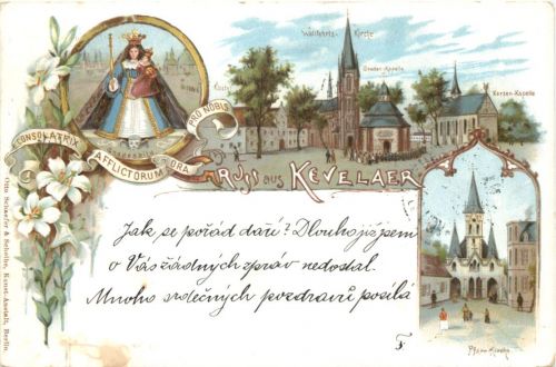 Gruss aus Kevelaer - Litho
