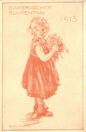 Bayrischer Blumentag 1913 - Ganzsache