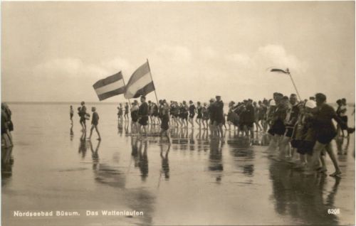 Büsum - Das Wattlaufen