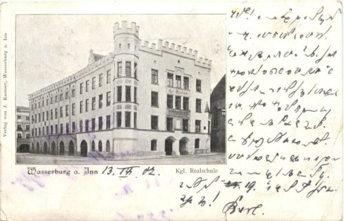 Wasserburg am Inn - Kgl. Realschule