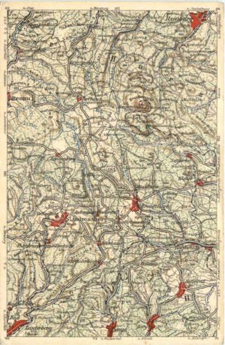 Landkarte - Braunlage - St. Andreasberg