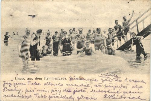Ahlbeck - Gruss aus dem Familienbade
