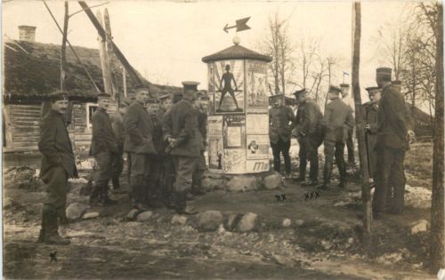 WW1 - Plakatsäule in Rasslo