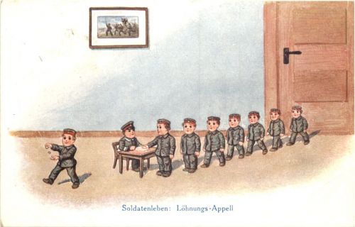 Künstler AK Ad. Hoffmann - Soldatenleben
