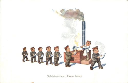 Künstler AK Ad. Hoffmann - Soldatenleben