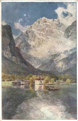 Künstler AK Harrison Compton - Bartholomä