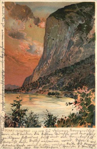 Martinswand - Litho - Zirl