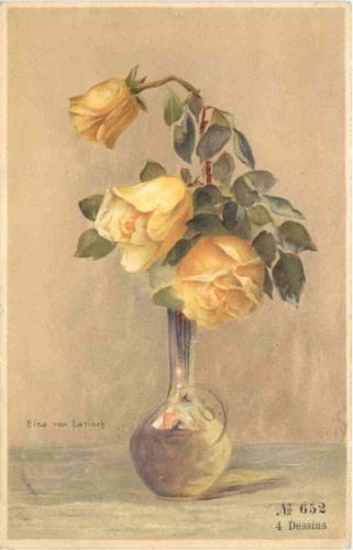 Künstler Ak - Elsa von Larisch
