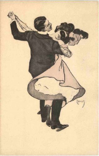 Künstler Ak - Reznicek - Tanz