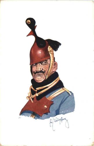 Künstler Ak - Humor Österreich