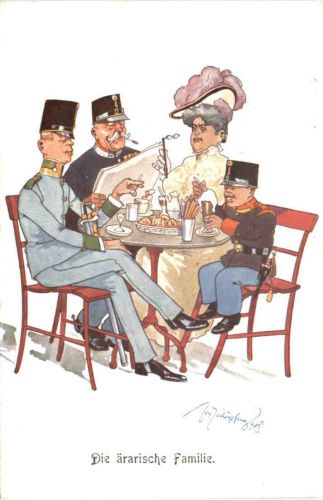 Künstler Ak - Humor Österreich