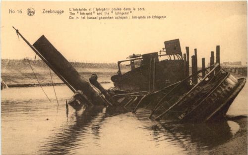 Zeebrugge - The Intrepid and the Iphigenir