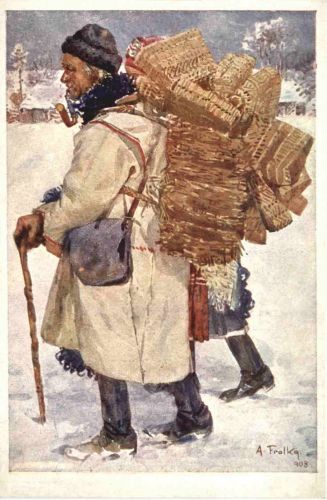 Künstler AK A. Frolka - Rehorkar