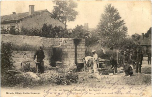 Au camp de Chalons - La Popotte