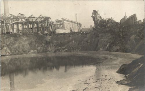 Oppau 1921 - Explosion