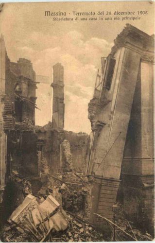 Messina dopo il terremoto 1908