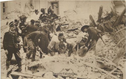 Reggio Calabria dopo il terremoto del 1908