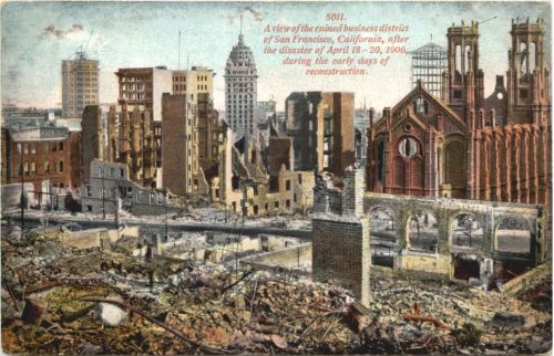 San Francisco - Disaster of 1906