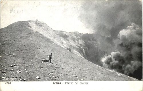 Etna - Interno del cratere