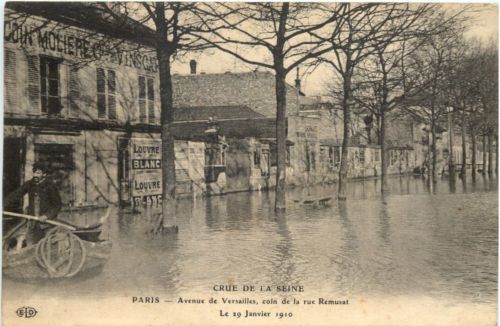 Paris - Crue de la Seine 1910