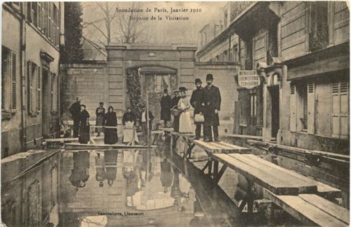 Paris - IInondation de Seine 1910