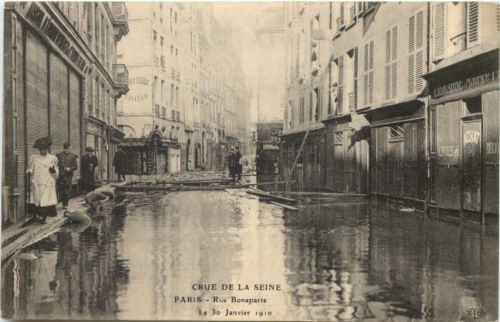 Paris - IInondation de Seine 1910