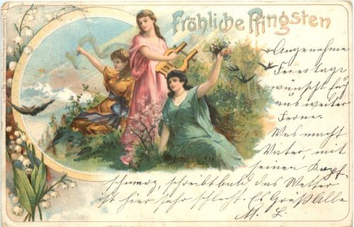 Pfingsten - Litho