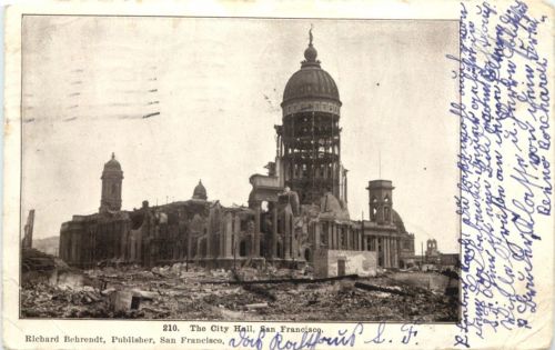 San Francisco after the Earthquake