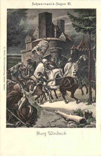 Schwarzwald Sagen - Burg Windeck